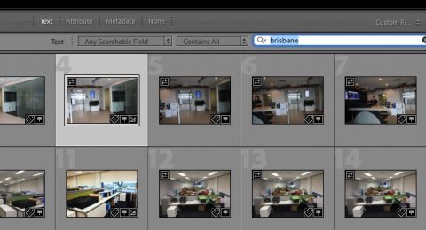 How to add location information in Lightroom